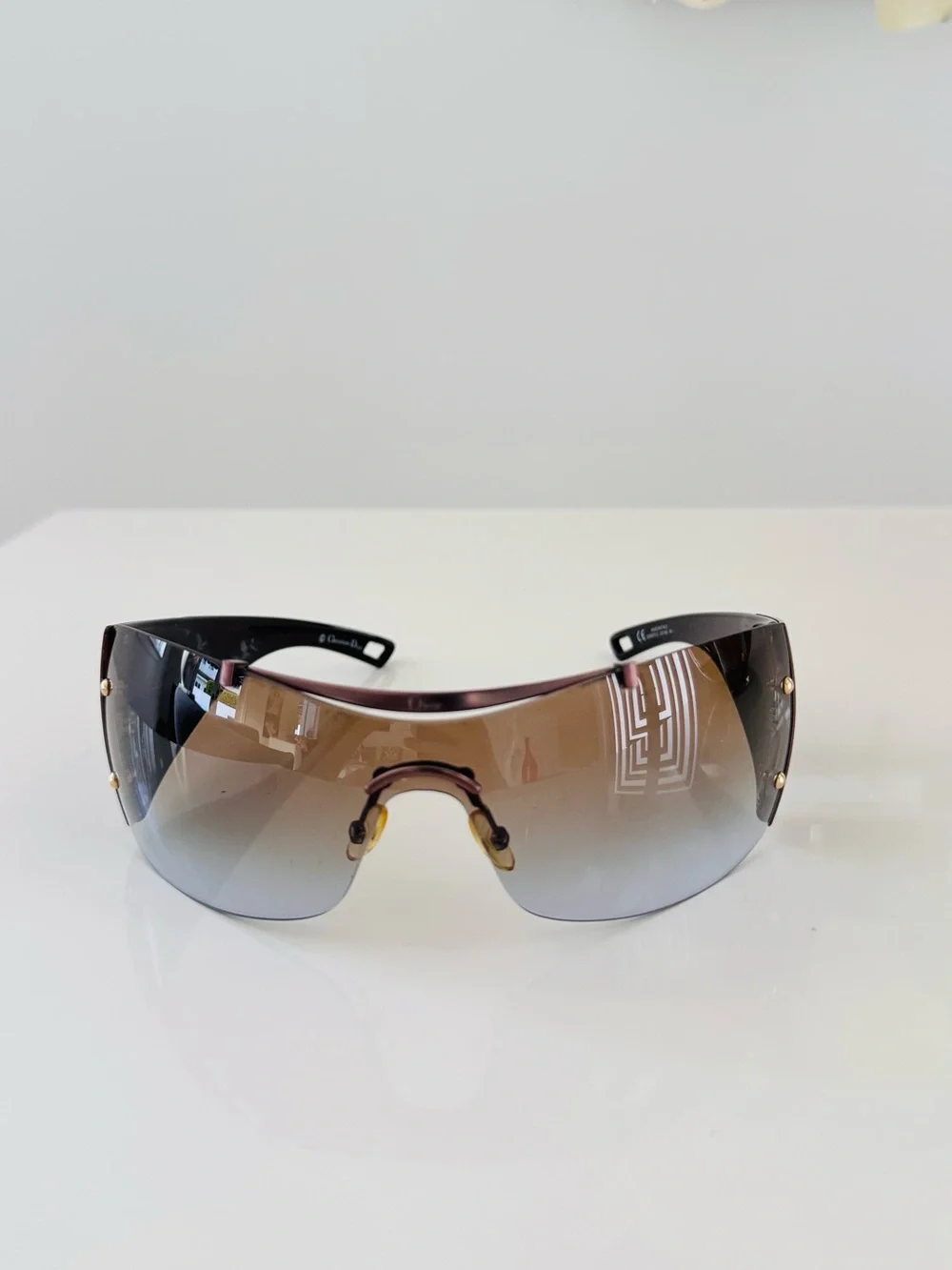 RARE ❤️‍🔥 Vintage Christian Dior Rimless sunglasses